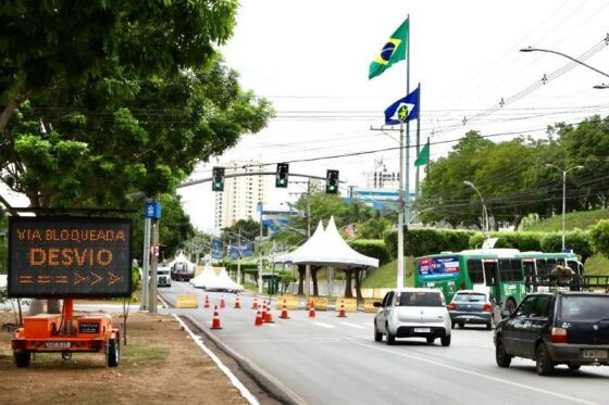 As interdições começaram nesta quarta-feira (10). 