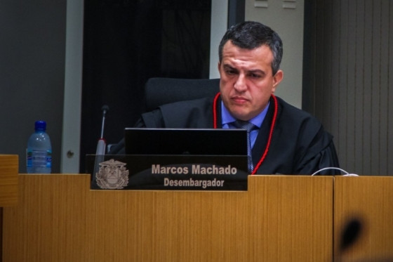 Relator, o desembargador Marcos Machado.