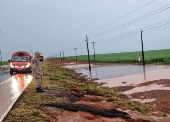 Acidente aconteceu na MT-449.