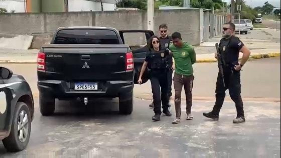 Criminoso foi preso na manhã desta sexta-feira (26).