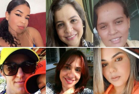 Thays Machado, Cristiane Tirloni, Eduarda Alexandra Dutra, Emily Bispo, Joicemara Baltazar de Moraes e Cleci Calvi Cardoso, são seis das 46 vítimas de feminicídio em MT