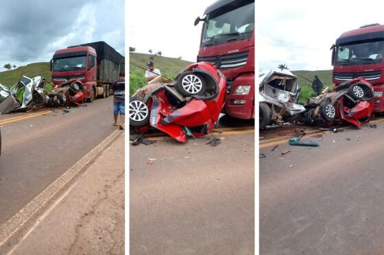 Acidente aconteceu entre Sinop e Itaúba