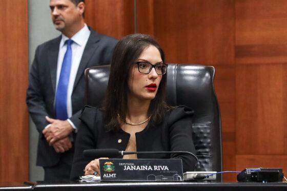 Janaina Riva detonou deputado Lúdio Cabral após confusão em plenário.