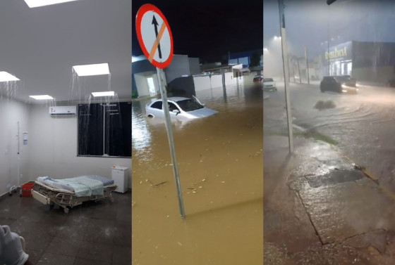 Alagamento em Cáceres