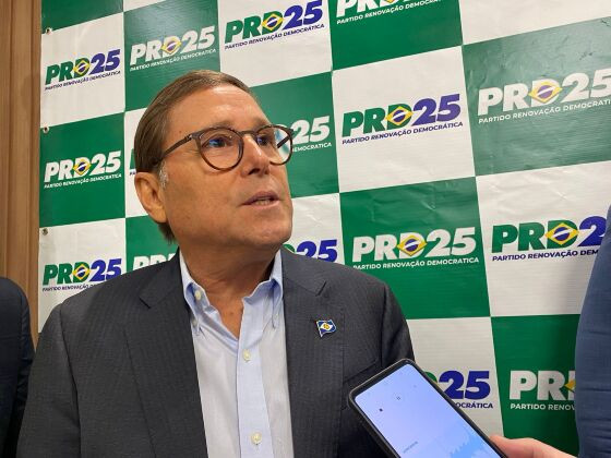 Presidente regional do Partido Renovação Democrática e suplente de senador, Mauro Carvalho.