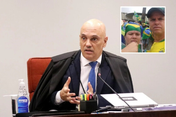 Moraes votou pela condenação do casal em regime fechado