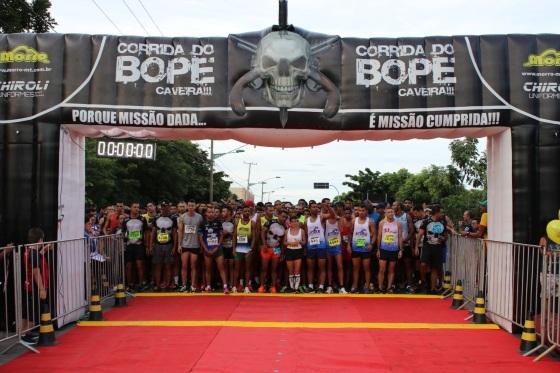 Corrida é realizada pelo Batalhão de Operações Especiais.