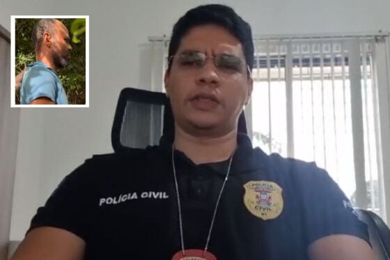 Segundo o delegado Gabriel Conrado, o criminoso fugiu em um corsa vinho em direção ao município de Nova Brasilândia ainda no dia do crime