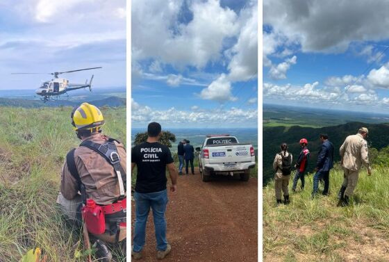 Buscas são realizadas desde quarta-feira (21).