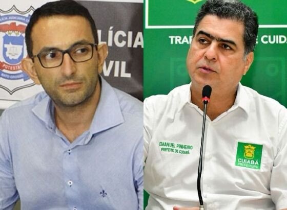 Emanuel fez uma reunião com o delegado Lindomar Tóffoli