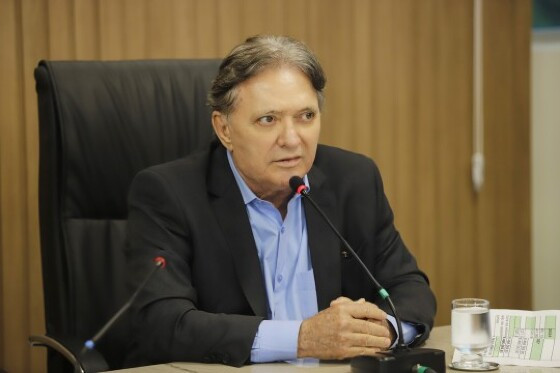 Presidente da Comissão Permanente de Educação e Cultura do TCE/MT e membro do conselho diretivo do Gaepe-MT), conselheiro Antonio Joaquim.