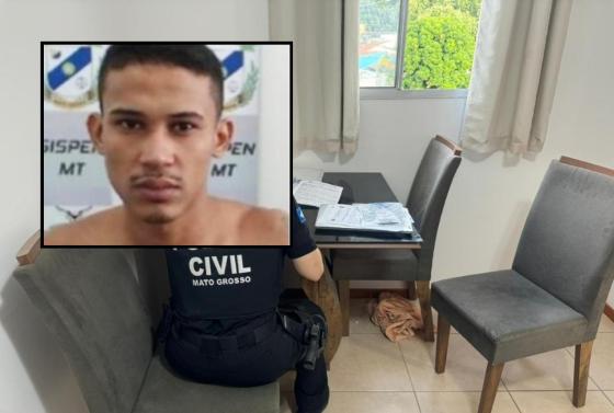 Robson Junior Jardim dos Santos, vulgo Sicredi, foi novamente preso com celular no presídio de VG