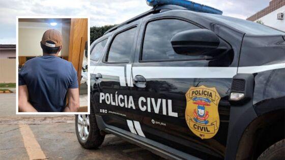 O criminoso foi preso no interior de Goiás, onde também tem propriedade