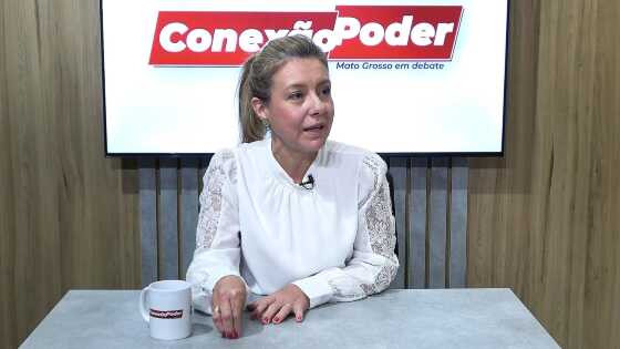 Flávia Moretti é a pré-candidata do PL à Prefeitura de Várzea Grande.