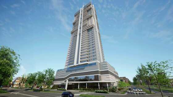 O empreendimento promete transformar o skyline da cidade 