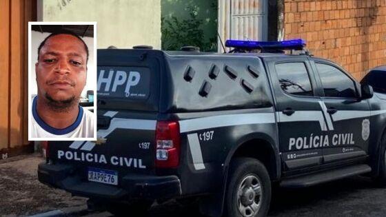 O criminoso foi localizado e presopela Polícia Civil