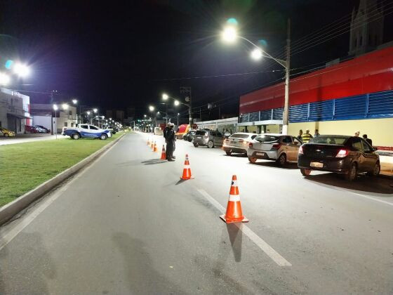 As ações aconteceram na Prainha e na Avenida Carmindo de Campos.