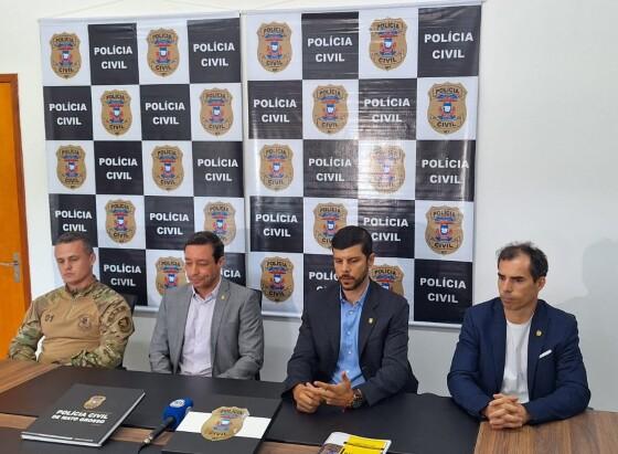 coletiva de imprensa operação apito final em Cuiabá