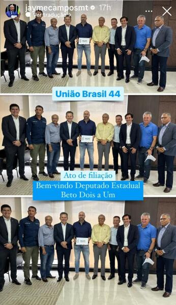 Filiação Beto dois a Um