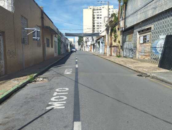 Ruas vazias dão espaço para bandidagem agir no Centro