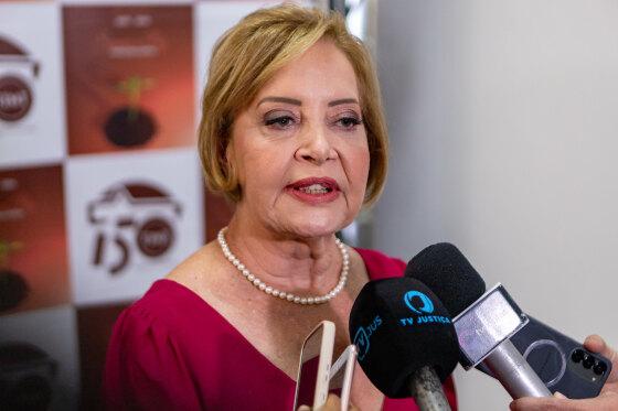 Clarice Claudino da Silva é presidente do Tribunal de Justiça de Mato Grosso.