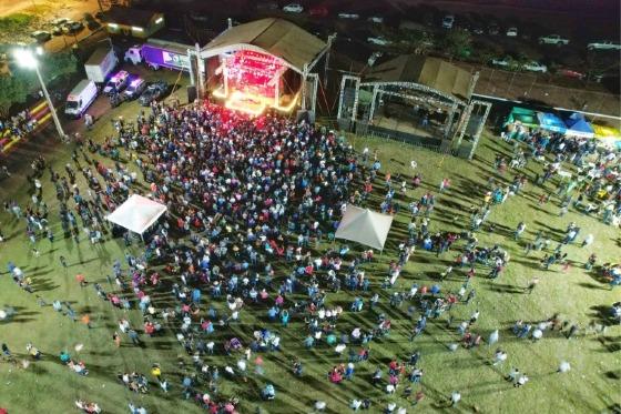 Show seria realizado no dia 1º de junho de 2024, na 13ª Feira Cultural.