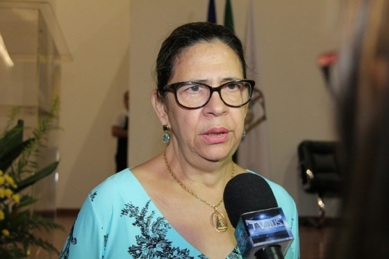 presidente do Tribunal Regional Eleitoral (TRE), desembargadora Maria Aparecida Ribeiro