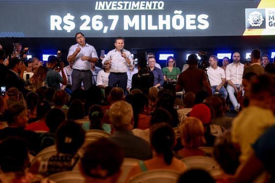 Obra em Cuiabá foi entregue pelo governador Mauro Mendes na noite desta quinta-feira (02).