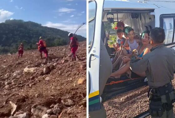 Bombeiros e policiais militares trabalham há cinco dias no resgate às vítimas das enchentes no RS.