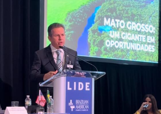 Mauro destacou que Mato Grosso é um gigante de oportunidades em economia verde e infraestrutura.