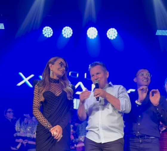 Na quarta-feira (29), Virginia foi homenageada em uma festa surpresa e beneficente