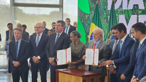 O pacto foi assinado nesta quarta-feira (05.06), durante um evento no Ministério do Meio Ambiente e Mudança do Clima, em Brasília