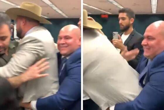 Deputados protagonizaram barraco na Câmara dos Deputados.