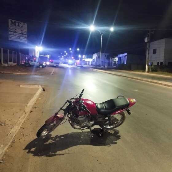 O acidente aconteceu por volta das 2h, na Avenida Filinto Muller, no bairro Marajoara.