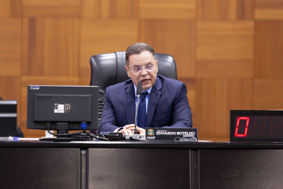 Botelho retomou os trabalho na Assembleia Legislativa nesta terça (08).