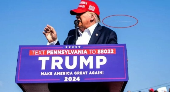 Foto do The New York Times pode ter capturado imagem do tiro que atingiu orelha de Trump