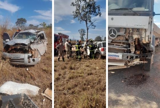 Acidente aconteceu no quilômetro 6 da rodovia estadual MT-351.