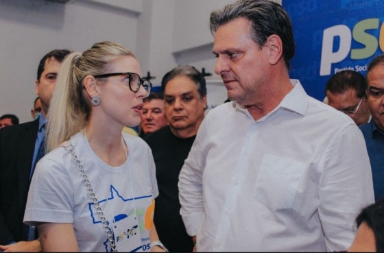 Rafaela Fávaro e seu pai, ministro Carlos Fávaro.