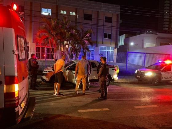 Cena do crime, em 5 de dezembro de 2023, no bairro Bosque da Saúde.