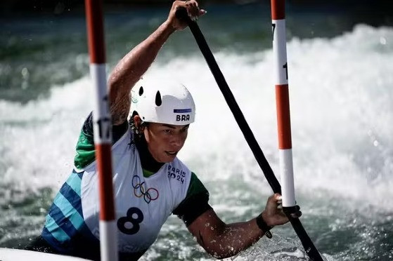 Agora a atleta mato-grossense vai à final da categoria às 12h25 (de Brasília