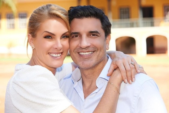 Ana Hickmann e Edu Guedes