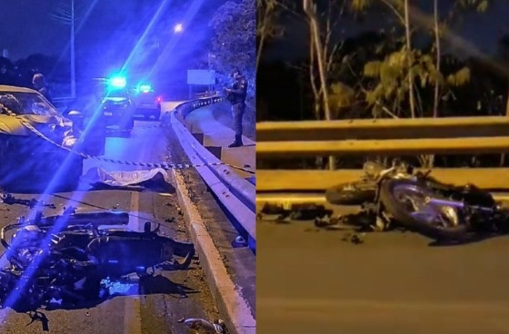 Acidente aconteceu na noite desta sexta (2) e causou a morte do policial penal