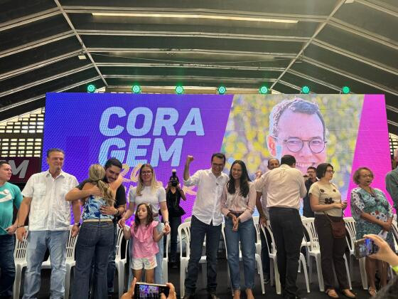 Lúdio e Rafaela oficializaram disputa rumo à Prefeitura de Cuiabá