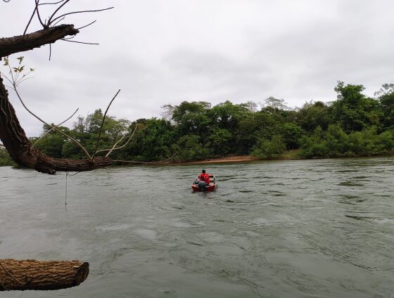 Ele foi encontrado nas proximidades da Ponte Sérgio Motta, em Cuiabá.
