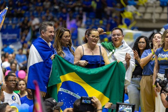Primeira-dama de Mato Grosso reafirmou apoio à candidatura de Eduardo Botelho à Prefeitura de Cuiabá.