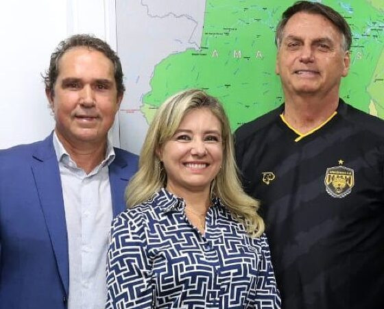 Flávia Moretti, Tião da Zaeli e Bolsonaro