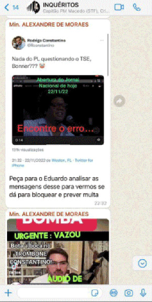 Moraes manda investigar Rodrigo Constantino