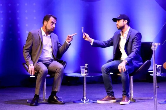 A discussão entre os candidatos foi a principal cena do debate 