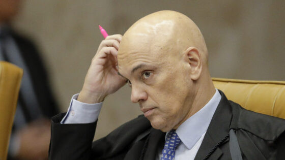 O ministro do STF Alexandre de Moraes é o maior alvo de pedidos de impeachment contra ministros da Suprema Corte.