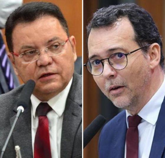 Eduardo Botelho e Lúdio Cabral disputam vaga de prefeito de Cuiabá.